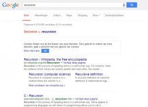 Google recursion
