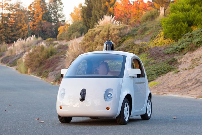 Aanschouw Google's eerste werkende prototype van de zelfbesturende auto