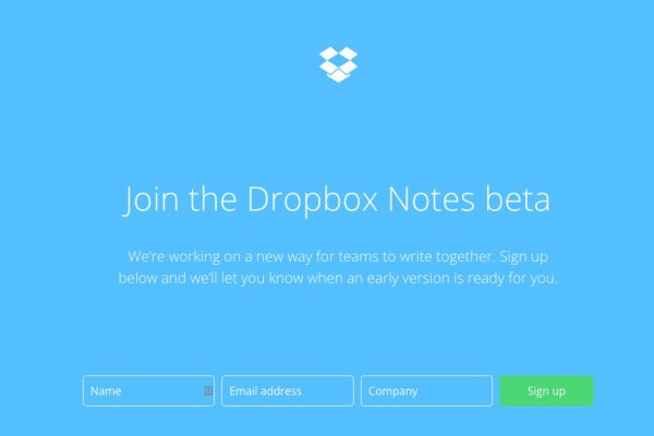 Dropbox Notes